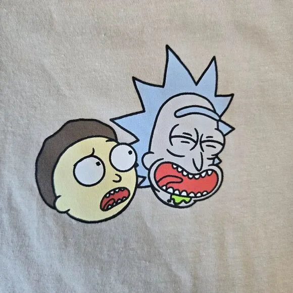 🛸 Rick and Morty “Wubba Lubba Dub Dub” Graphic T-Shirt | Size M | Like New - Picture 8 of 10